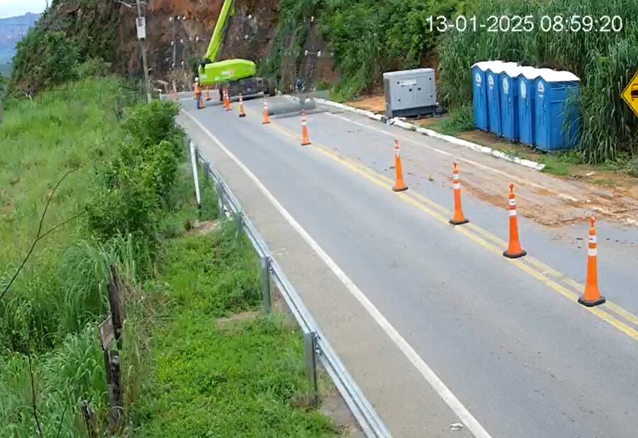Trânsito no Portão do Inferno, na MT-251, operará em sistema de pare e siga até quarta-feira (15)