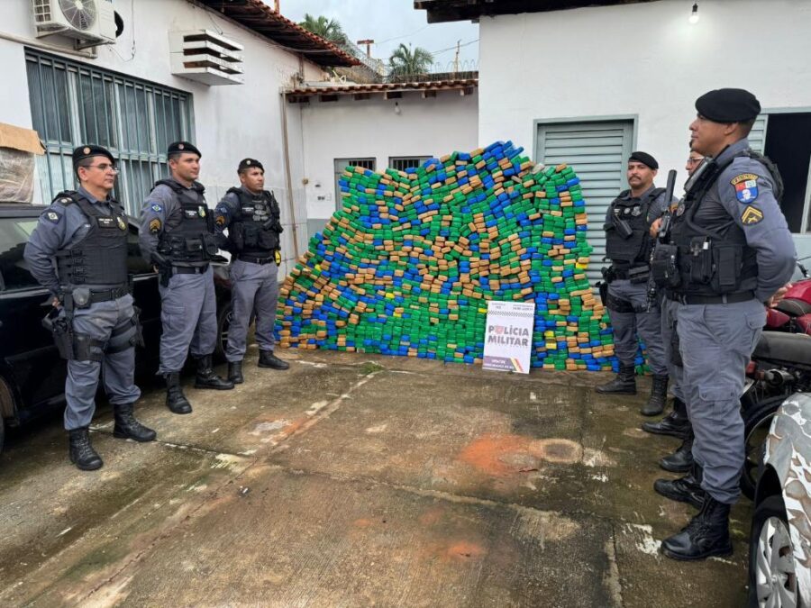 Forças de segurança de Mato Grosso apreendem mais de 6,2 toneladas de drogas em janeiro de 2025