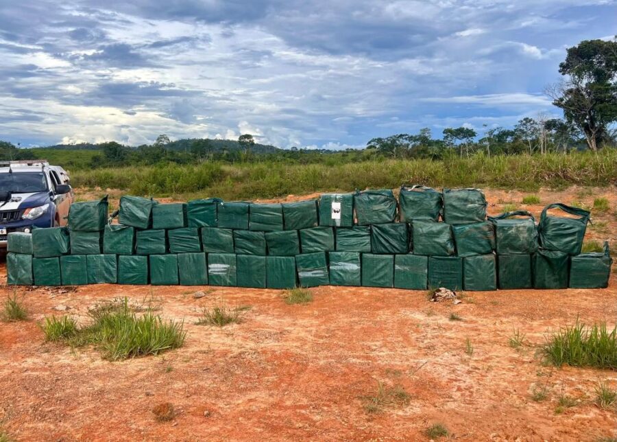 Polícia apreende mais de 1 tonelada e meia de cocaína em ação integrada em Juruena