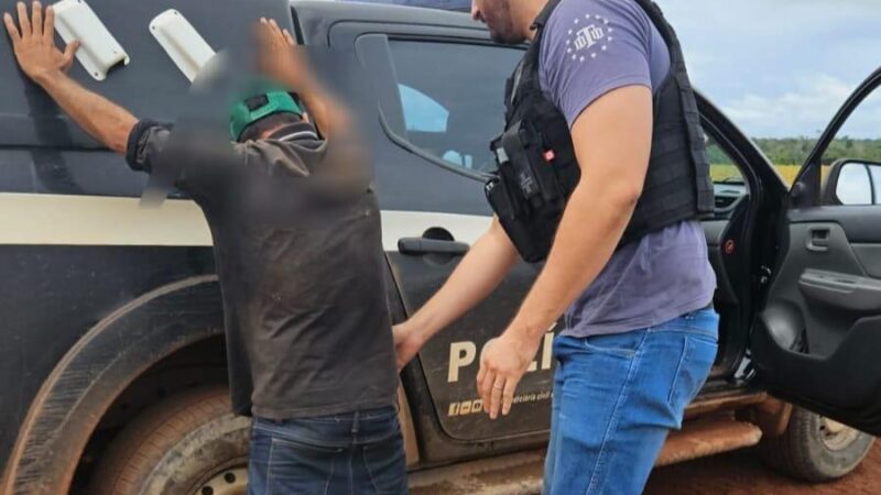 Homem é preso após tentar sequestrar menina de 9 anos em Santa Cruz do Xingu