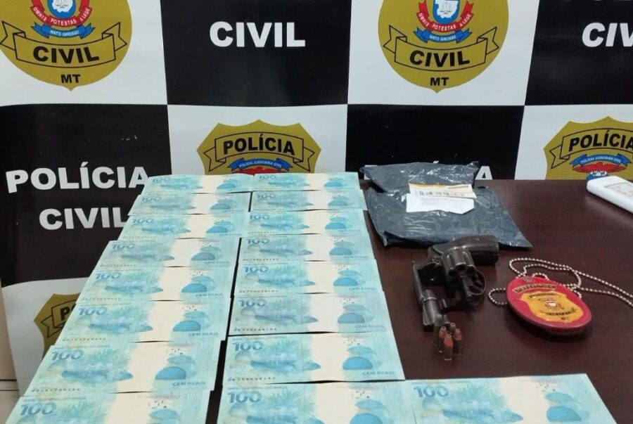 Polícias Civil e Federal prendem homem que comprou notas falsas de R$ 100 pela internet; Suspeito foi preso em flagrante ao receber o dinheiro falso em casa
