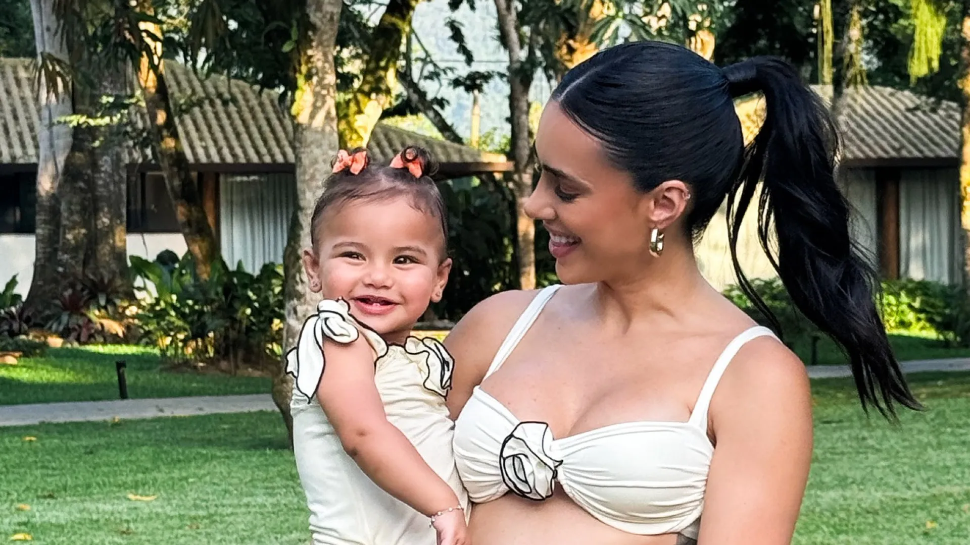 Bruna Biancardi exibe ‘barriguinha’ em publicação nas redes sociais