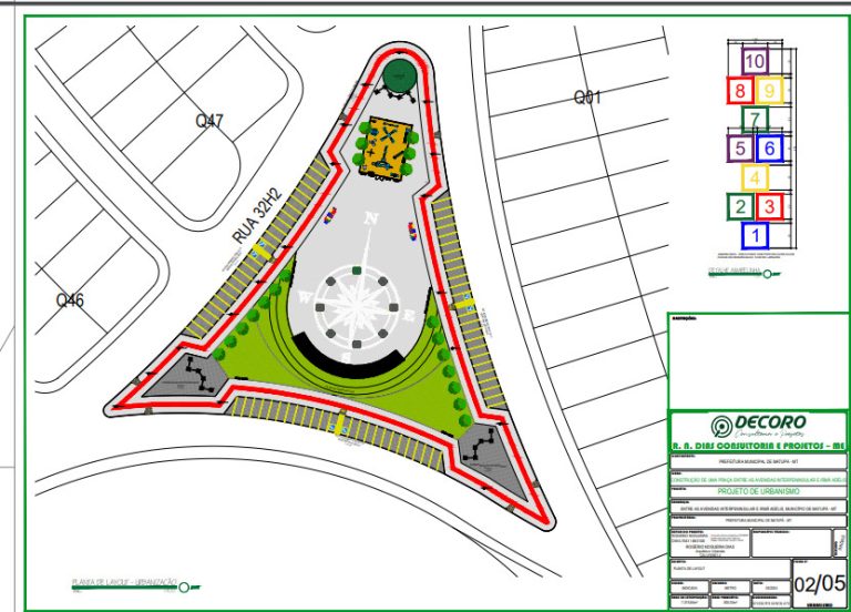 Prefeitura de Matupá inicia construção de nova praça com investimento de R$ 1,4 milhão