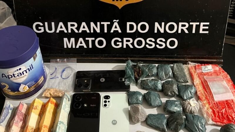 Tolerância Zero: Polícia Civil fecha boca de fumo e prende cinco pessoas envolvidas com tráfico em Guarantã do Norte