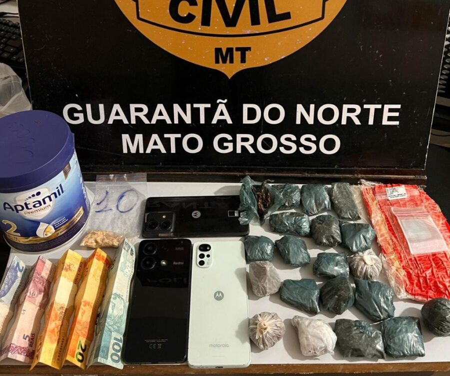 Tolerância Zero: Polícia Civil fecha boca de fumo e prende cinco pessoas envolvidas com tráfico em Guarantã do Norte