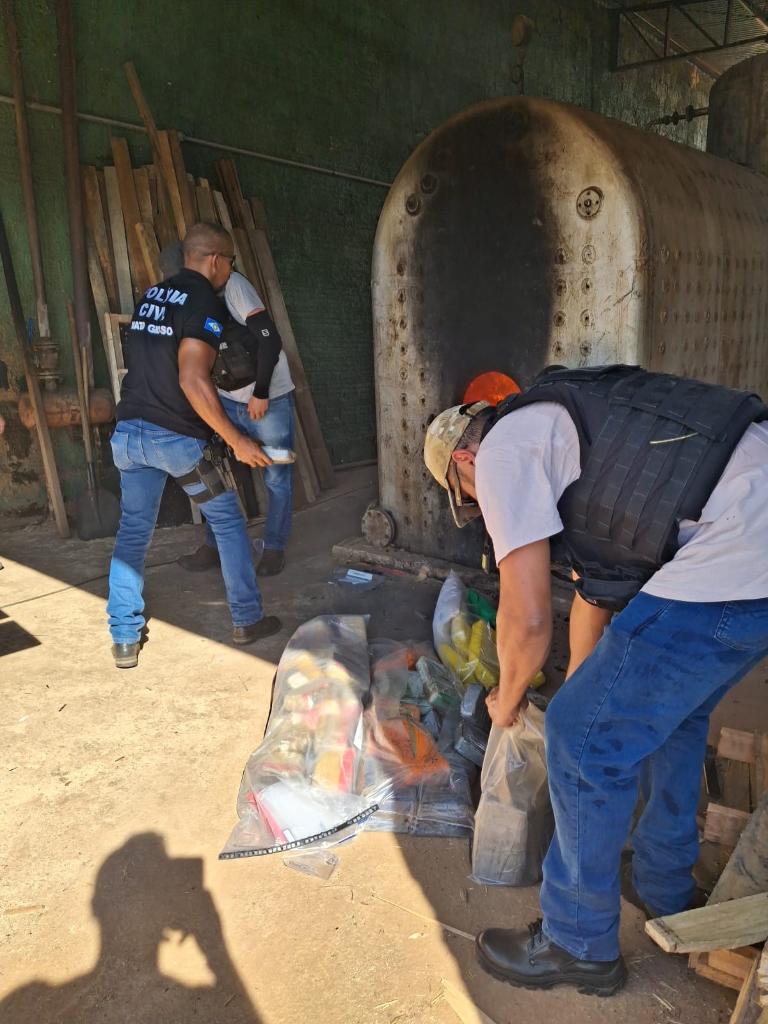 Polícia Civil incinera cerca de meia tonelada de entorpecentes em Rondonópolis