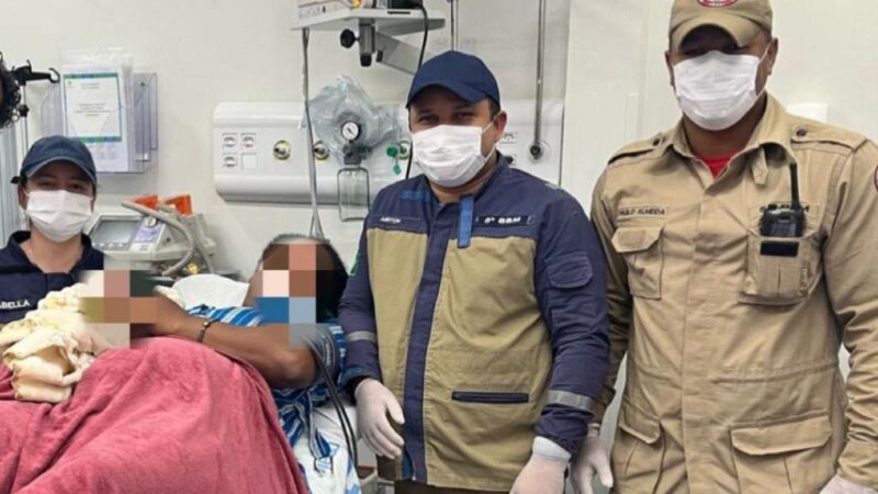 Sorriso: Equipe do Corpo de Bombeiros atende ocorrência de nascimento domiciliar de bebê