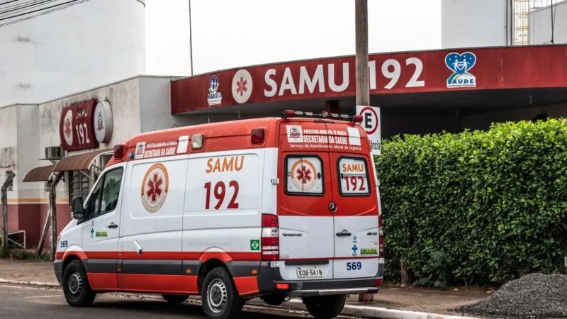 Bebê cai do 3º andar de condomínio em Cuiabá e passa por exames no HMC