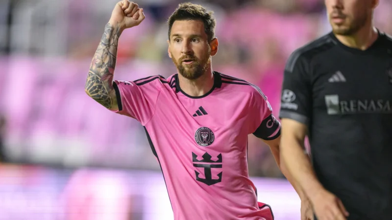 Messi retorna após lesão e marca o gol da vitória do Inter Miami sobre o Philadelphia Union