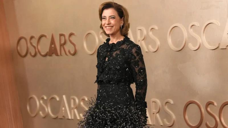 Vestido de Fernanda Torres do Oscar levou 450 horas para ser feito