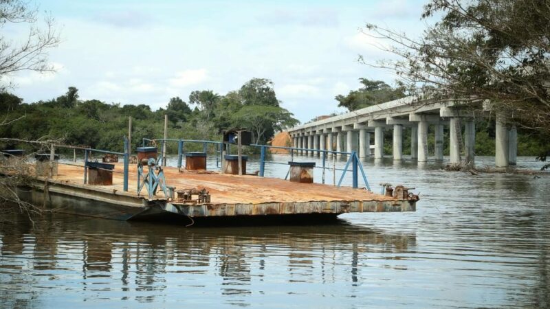 Pontes construídas pelo Governo de MT já eliminaram 6 balsas; outras três estão em construção