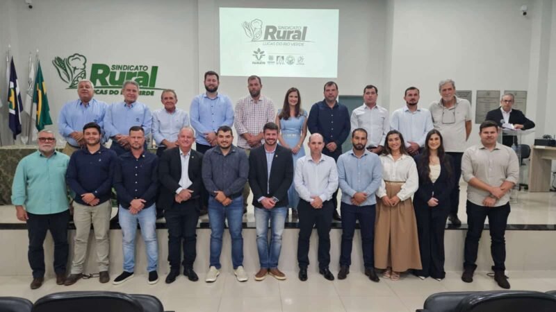 Empossada nova diretoria do Sindicato Rural de Lucas do Rio Verde