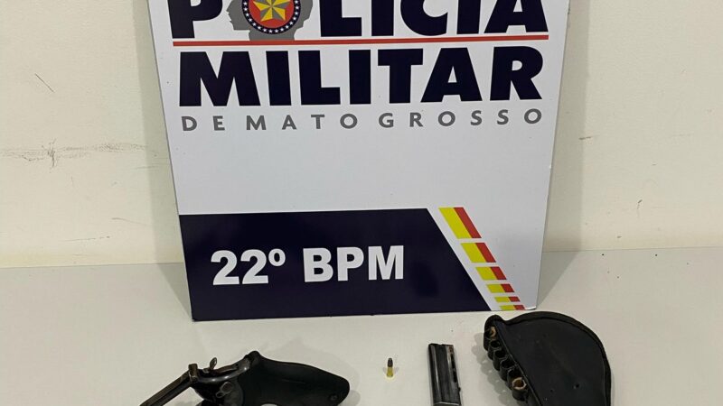 Mulheres são presas por ameaça e porte ilegal de arma de fogo em Peixoto de Azevedo