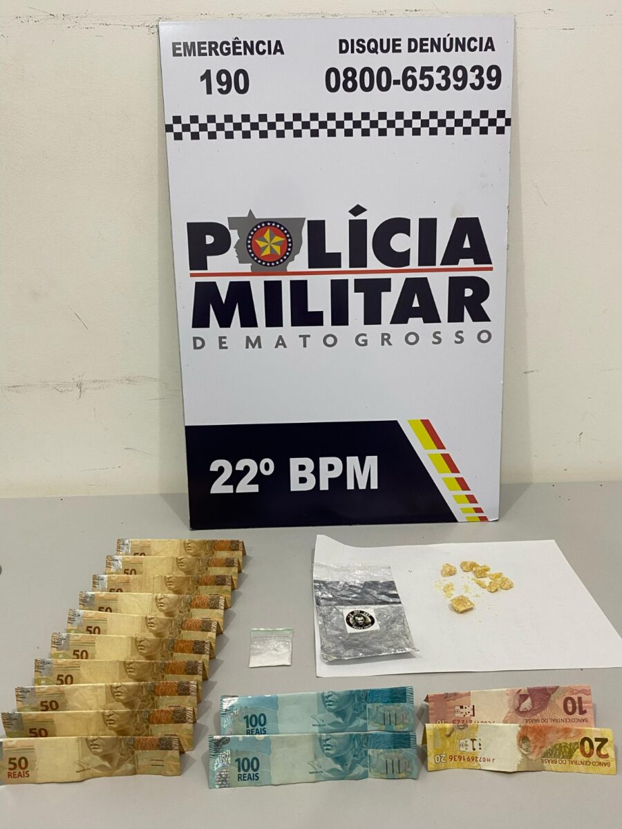 Idoso, de 66 anos, é preso por tráfico de drogas em Peixoto de Azevedo