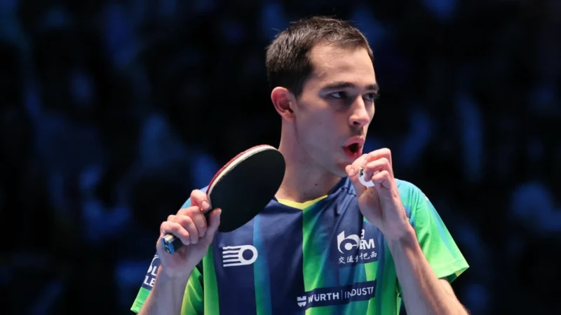 Hugo Calderano é campeão da Copa do Mundo em vitória inédita ao Brasil