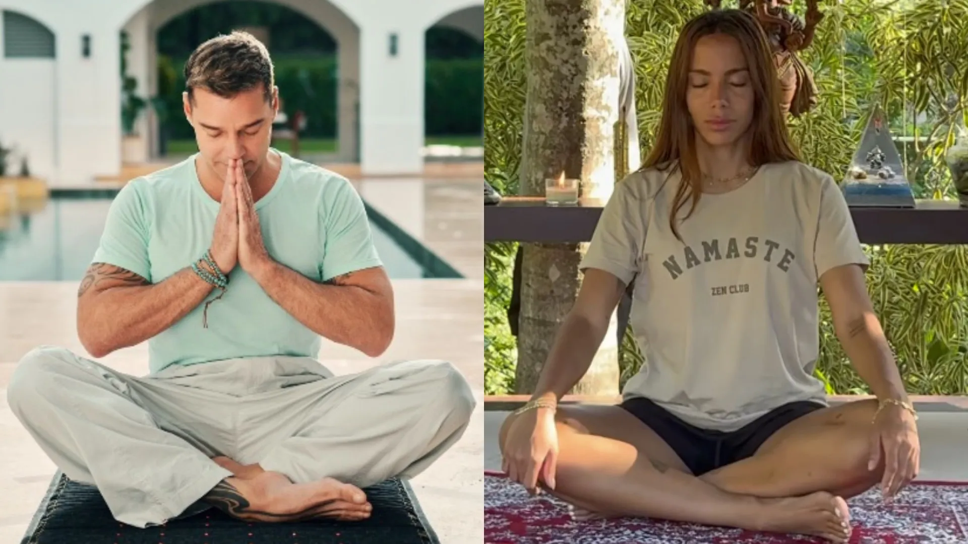Anitta ganha tapete holístico de Ricky Martin avaliado em R$ 11,5 mil