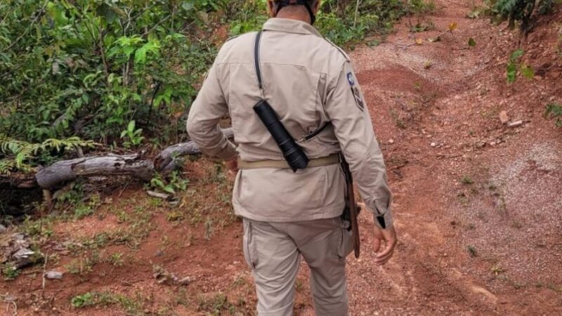 Guiratinga: Corpo de Bombeiros resgata idosa desaparecida em mata fechada 