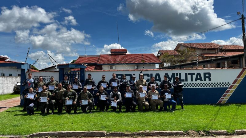Forças de segurança participam de curso contra agressor ativo em Guarantã do Norte
