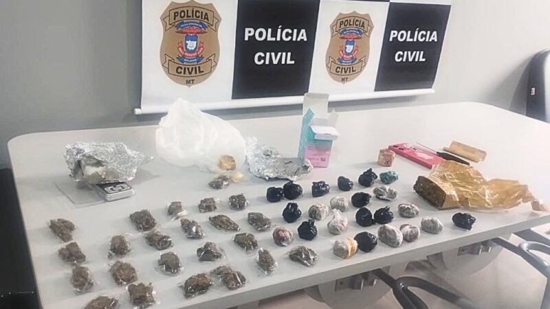 Mulher é presa por tráfico de drogas em Matupá após investigação policial