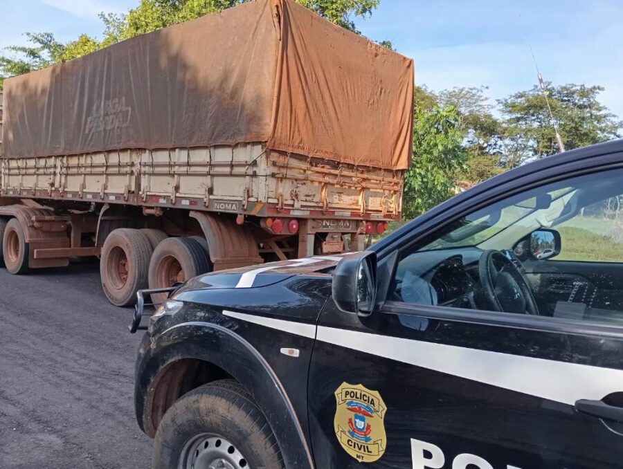 Polícia Civil recupera semirreboques e pneus em caso de estelionato em Nova Xavantina