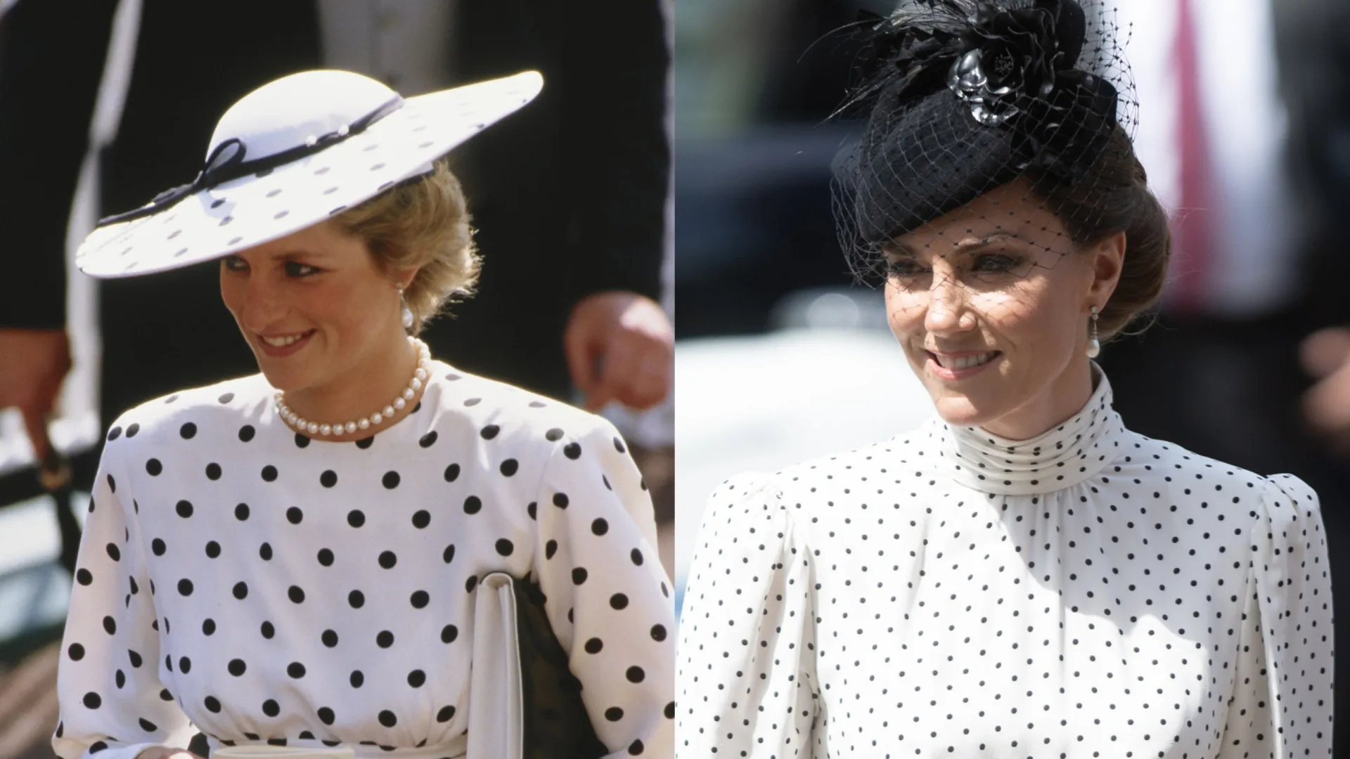 Kate Middleton reaparece com vestido que remete ao estilo de Lady Di