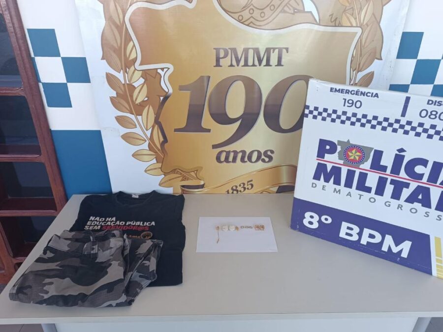Polícia prende suspeito de roubo com nove passagens criminais em Alta Floresta
