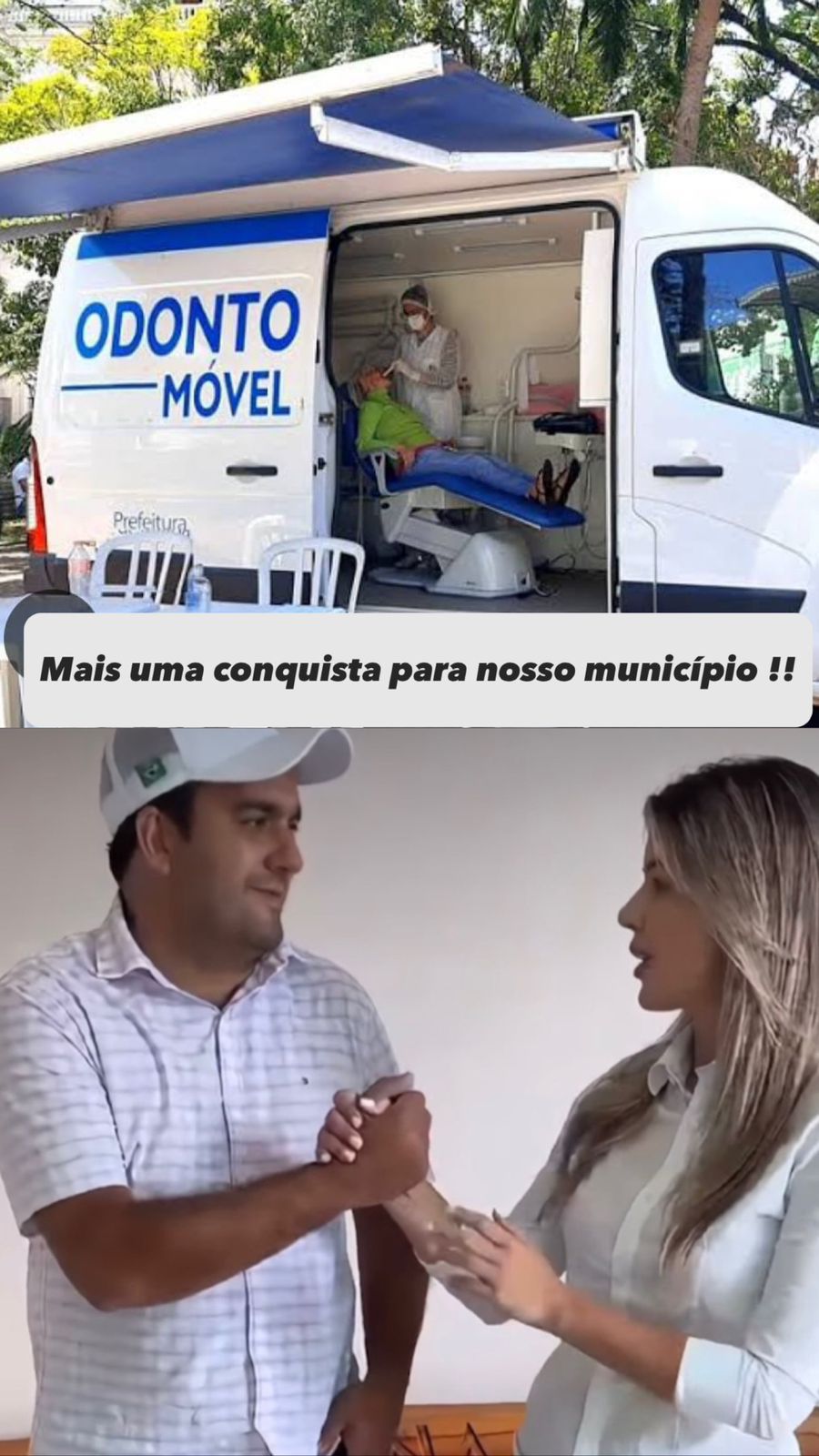 Mais uma conquista de Érico Patinho: Guarantã do Norte receberá odonto móvel para ampliar atendimento