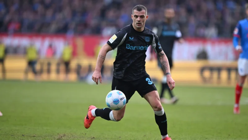 Granit Xhaka acerta com Milan e está perto de ser oficializado