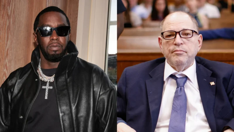 Diddy e Harvey Weinstein acusados de abusar sexualmente da mesma mulher