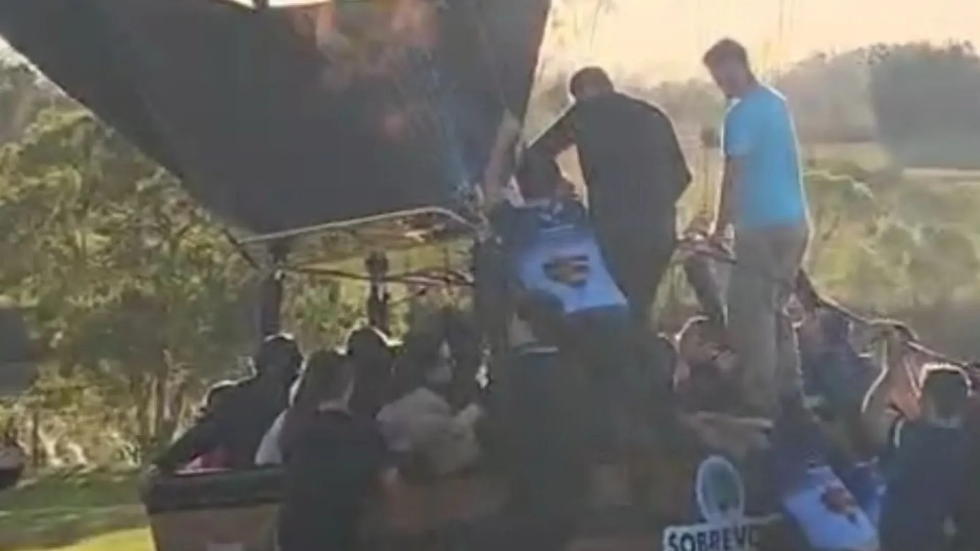 Balão enfrentou problemas para decolar antes do voo; vídeo