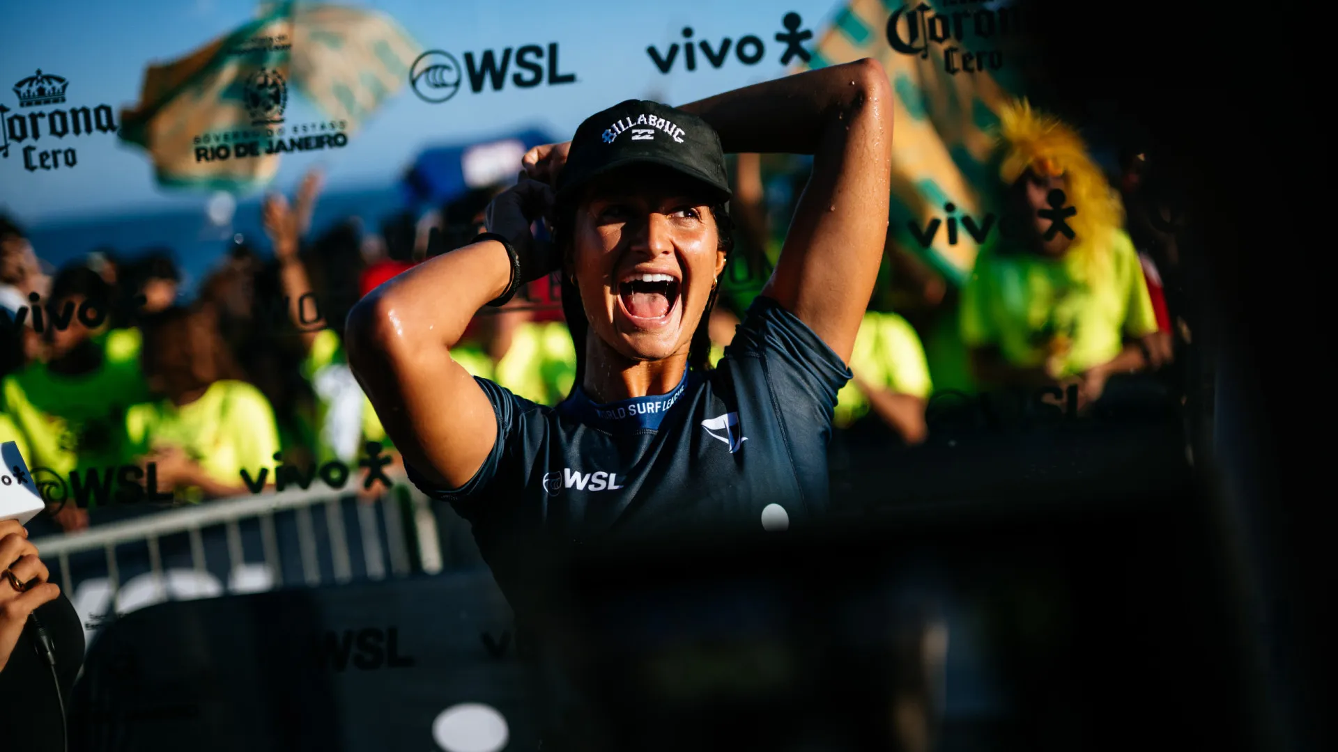 Luana Silva é vice-campeã da etapa de Saquarema do Mundial de surfe