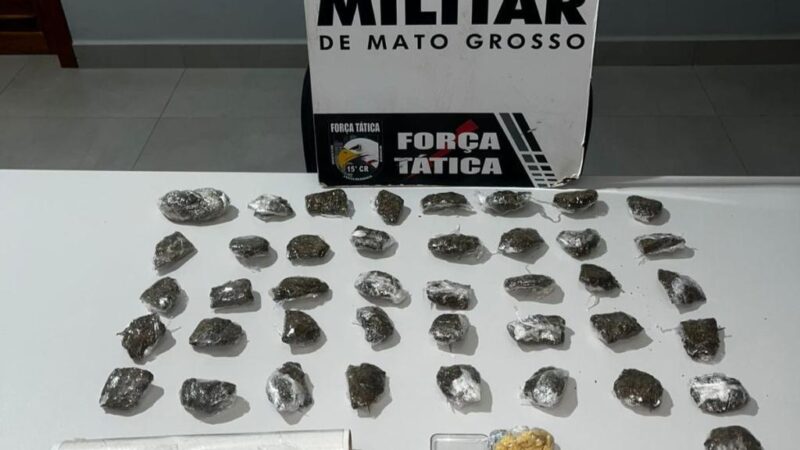 Adolescentes são apreendidas por tráfico de drogas em Matupá