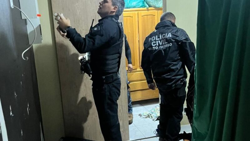 Polícia Civil deflagra quatro operações simultâneas contra facções criminosas em Mato Grosso