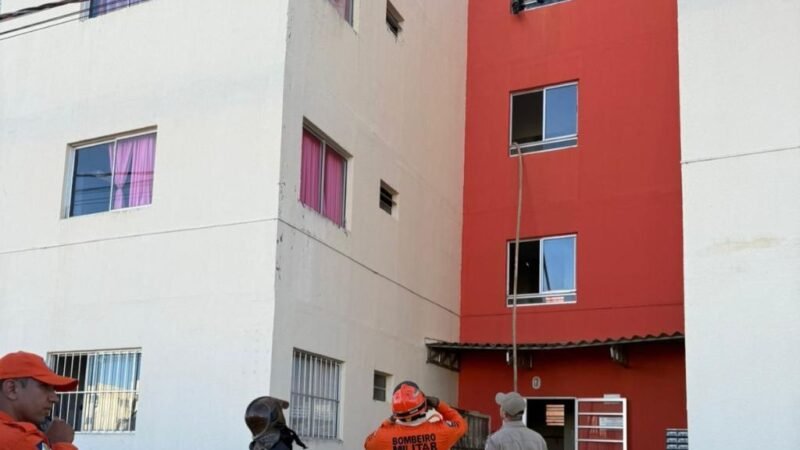 Bombeiros controlam incêndio em apartamento e evitam tragédia em Sinop