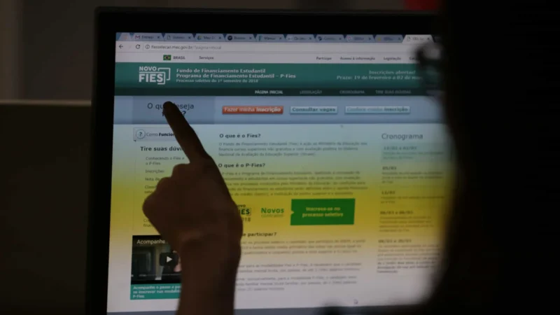 Terminam nesta sexta as inscrições do Fies para o 2º semestre