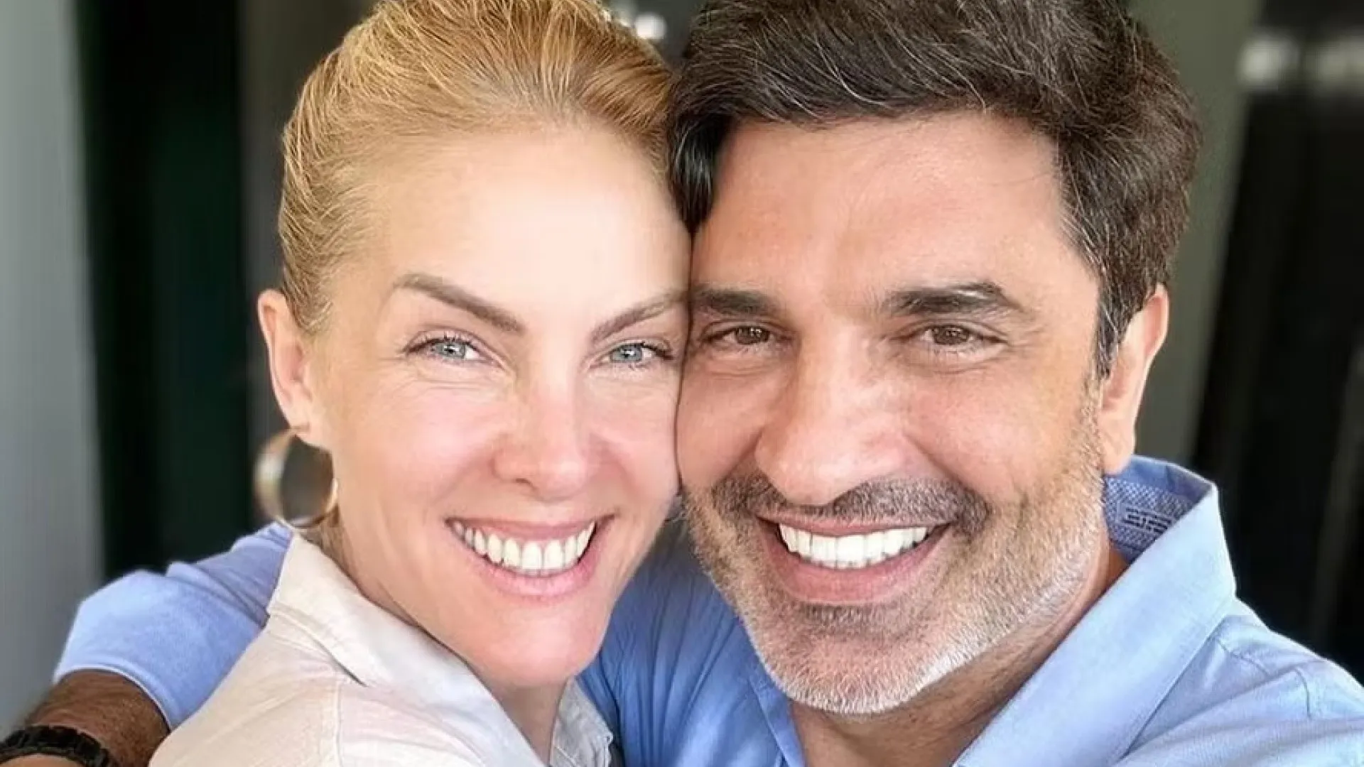 Maiores do que o medo são a fé e a certeza na cura, diz Ana Hickmann sobre Edu Guedes