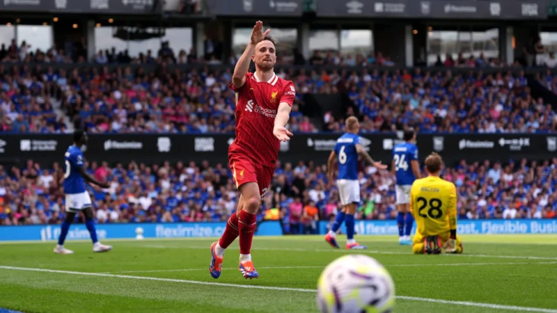 Liverpool vai ‘imortalizar’ a camisa 20 de Diogo Jota