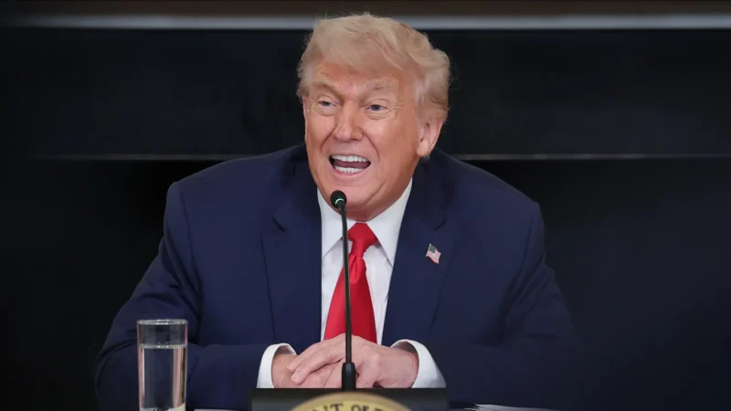 Trump diz manter discussões com UE sobre comércio, um dia após anunciar tarifa