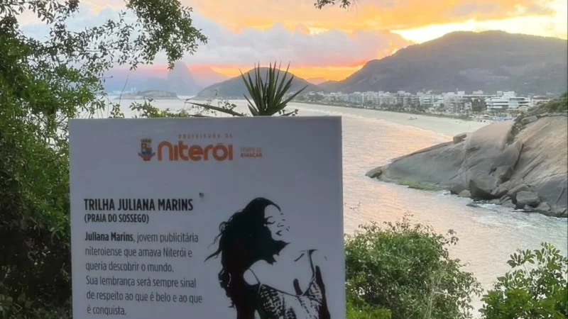 Pai de Juliana denuncia sumiço de placa em homenagem a filha