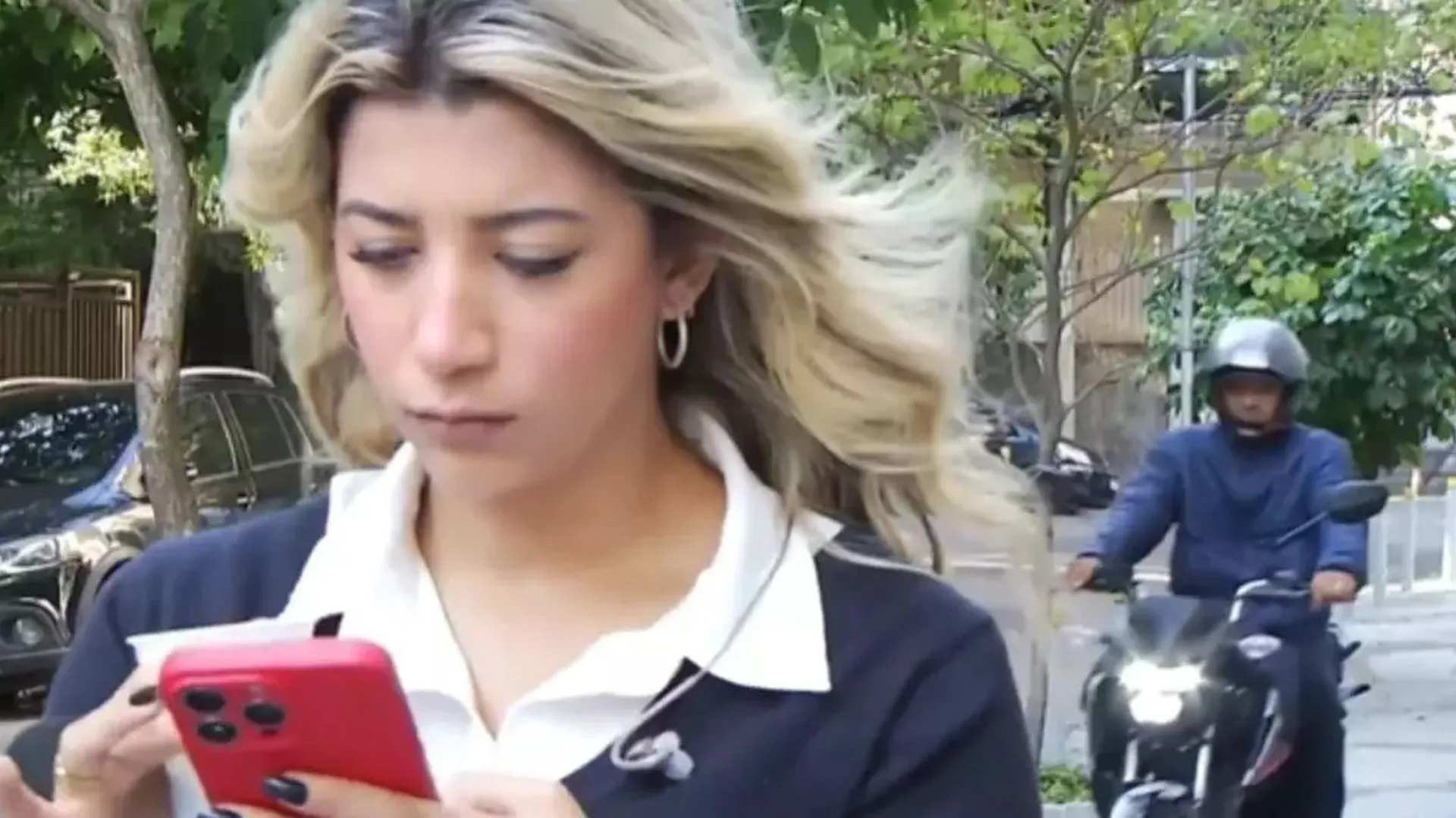 Repórter da Band é furtada momentos antes de entrar ao vivo