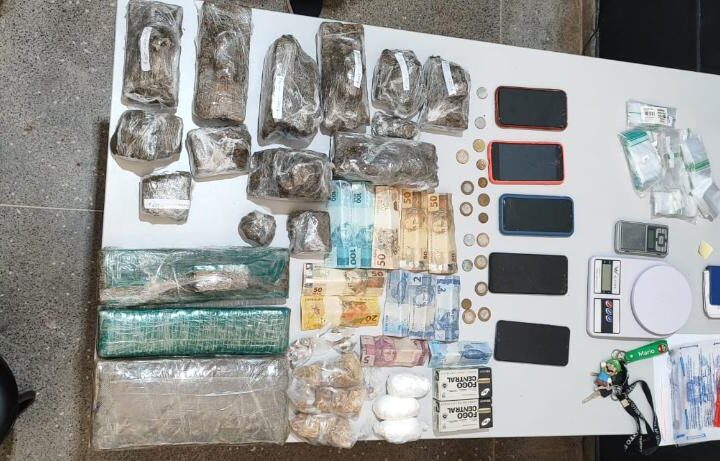 Traficante é preso com drogas e munições em operação da Polícia Civil em Pontes e Lacerda