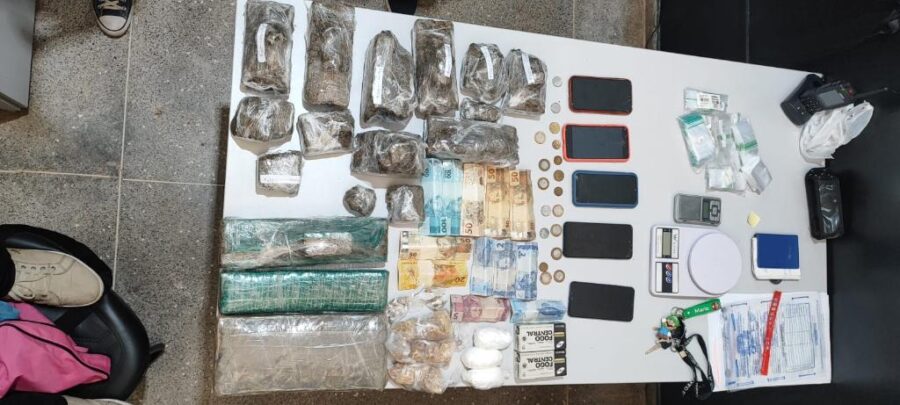 Traficante é preso com drogas e munições em operação da Polícia Civil em Pontes e Lacerda
