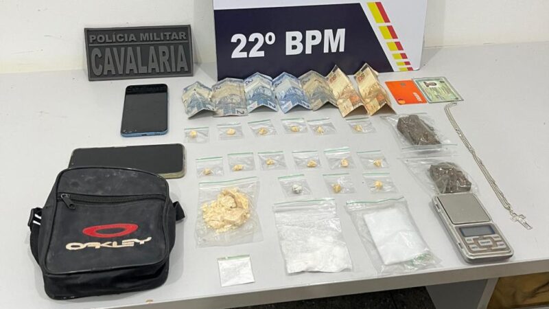 PM apreende adolescentes por tráfico de drogas em Peixoto de Azevedo
