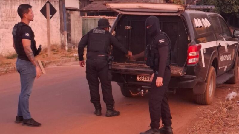 Polícia Civil deflagra operação contra facções criminosas e tráfico de drogas em Marcelândia