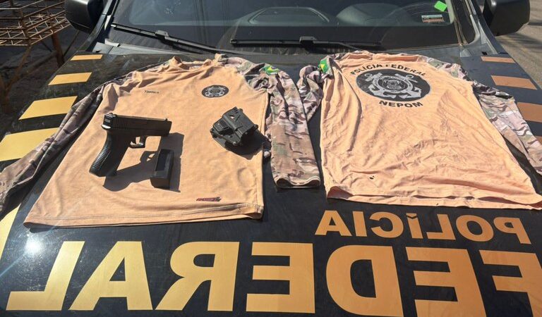 PF prende homem que se passava por policial federal em Sinop