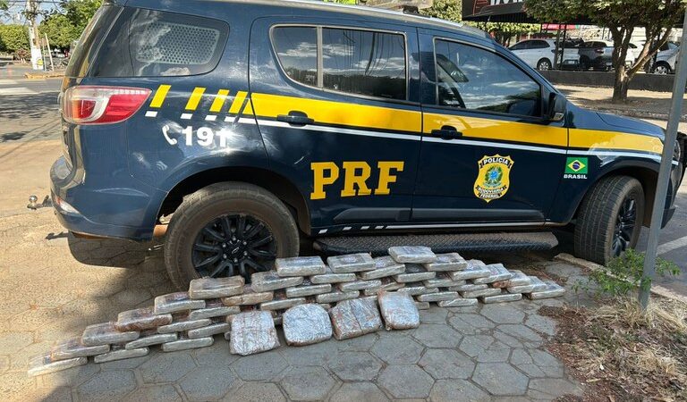 PRF apreende 52 tabletes de maconha em Sinop