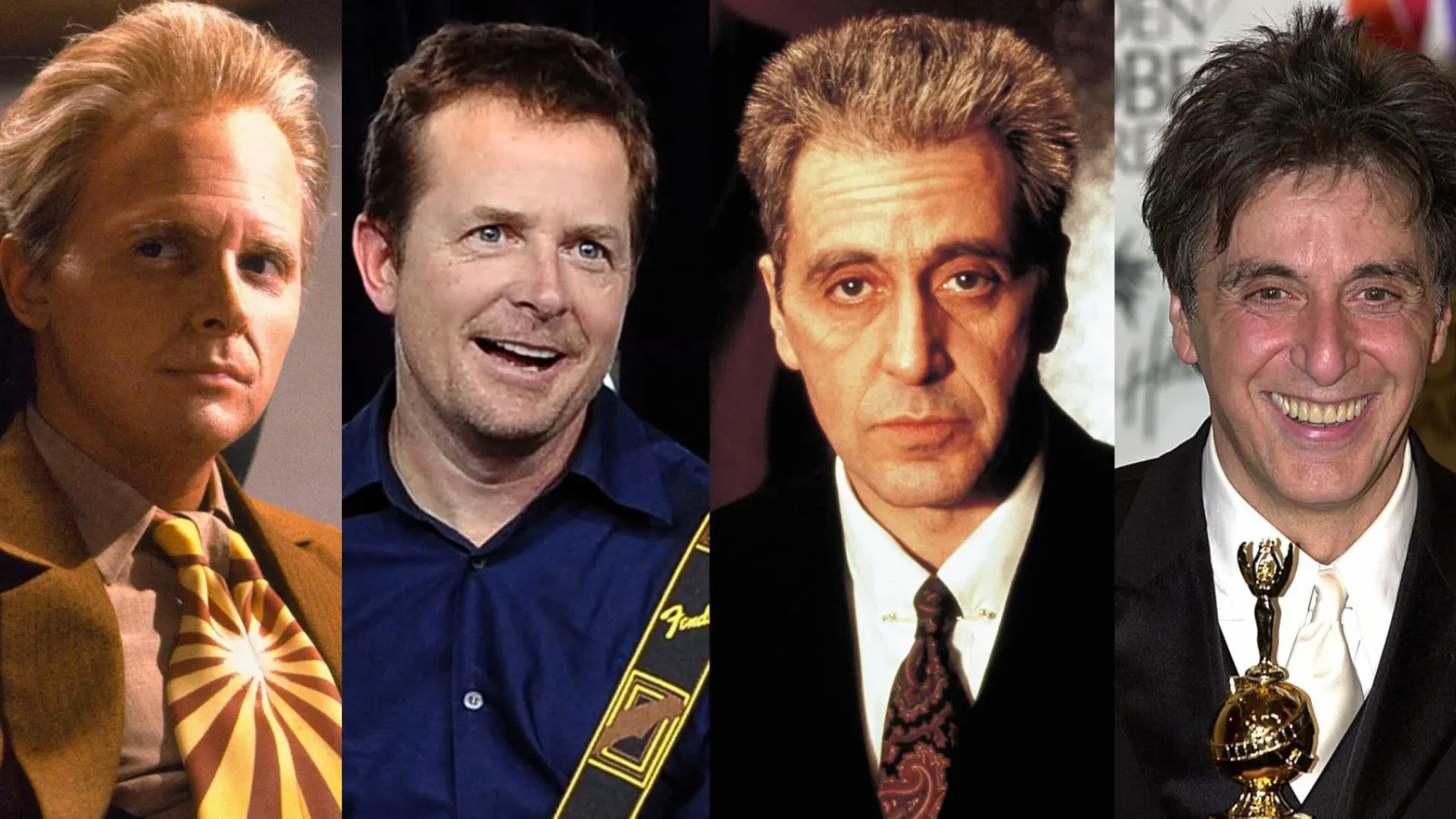 Atores com maquiagem de velhice x como eles realmente ficaram na mesma idade!