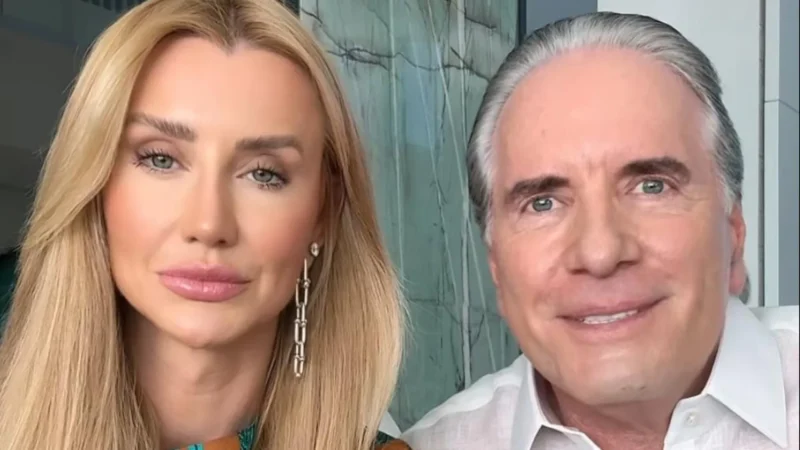 Roberto Justus conta como a mulher reage a piadas sobre idade do casal