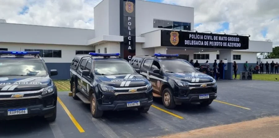 Quatro suspeitos, incluindo dois adolescentes, são detidos por homicídio em Peixoto de Azevedo
