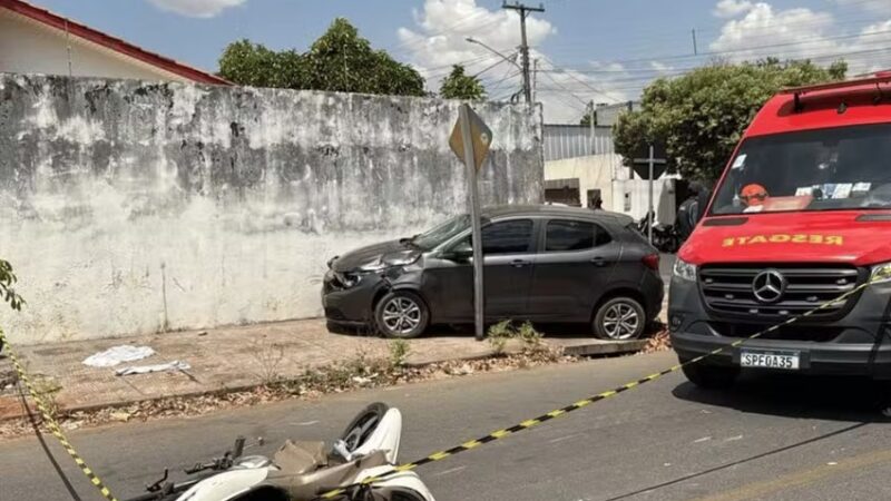 Adolescente morre em acidente de moto em Sorriso